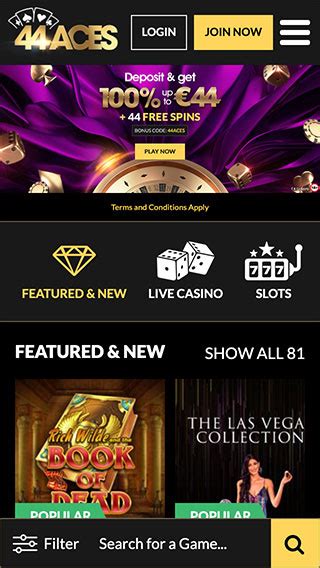 44aces Casino App