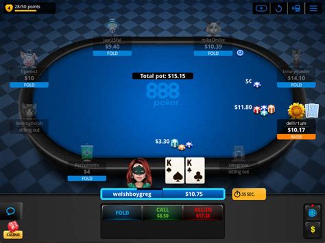 888 Poker Atalho