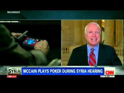 A Cnn John Mccain Poker