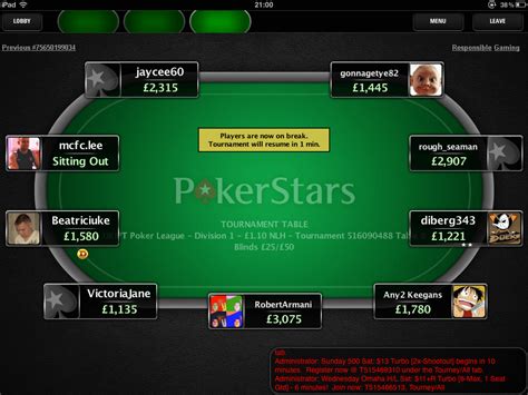 A Pokerstars Ue Download Ipad