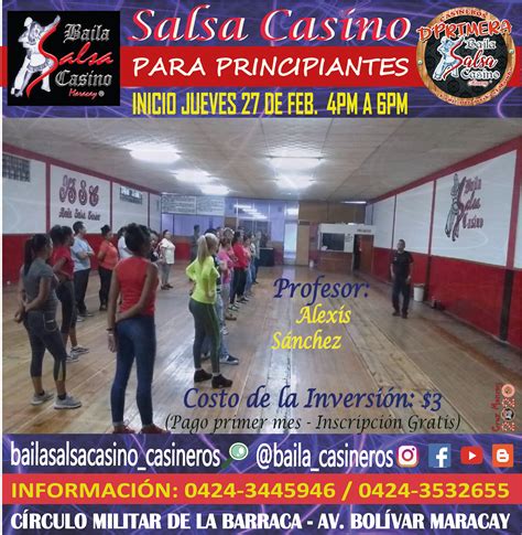 Academia Baila Salsa Casino Maracay