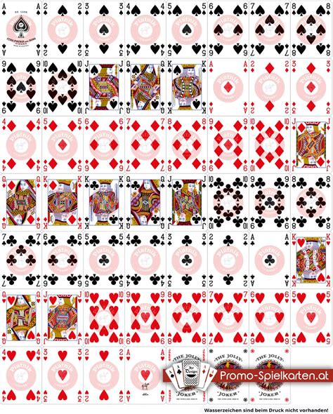 Alle Pokerkarten Bilder