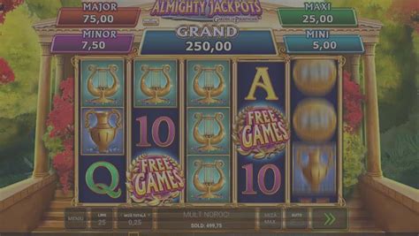 Almighty Jackpots Garden Of Persephone Pokerstars