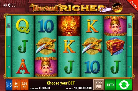 Ancient Riches Casino Red Hot Firepot Sportingbet