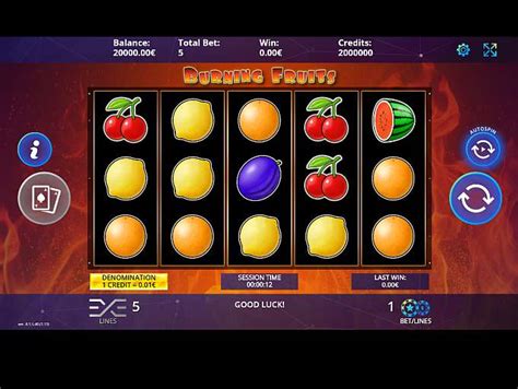 Burning Fruits V Slot Gratis