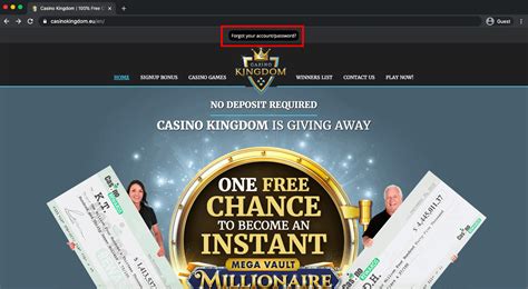 Casino Kingdom Login