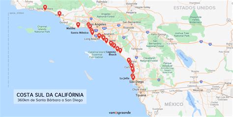 Casino Sul Da California Mapa
