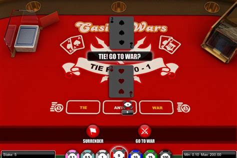 Casino War Chances De Ganhar
