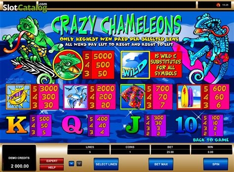 Crazy Chameleons Slot Gratis