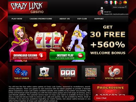 Crazy Luck Casino Review