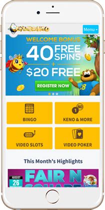 Cyber Bingo Casino Mobile