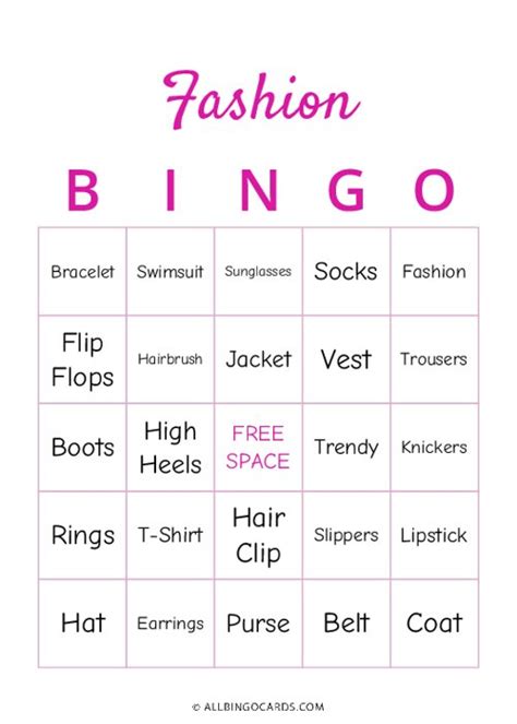 Fashion Bingo Parimatch