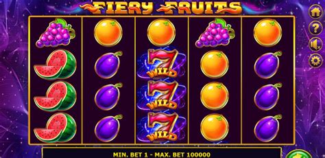 Fiery Fruits 888 Casino