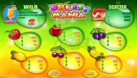 Fruity Mania Betfair