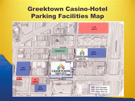 Greektown Casino Mapa