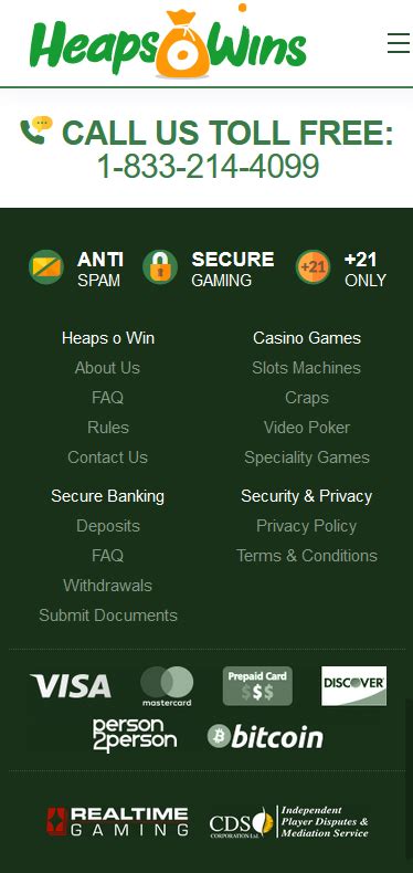 Heaps O Wins Casino App