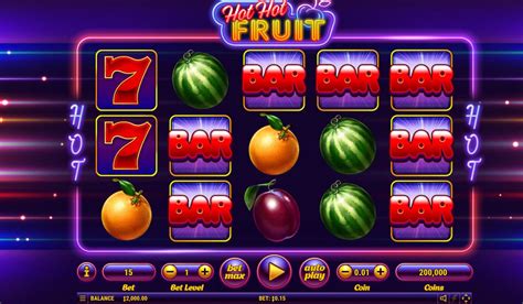 Hot Fruits 10 Slot Gratis