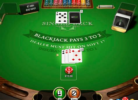 Jogar Blackjack Netent No Modo Demo