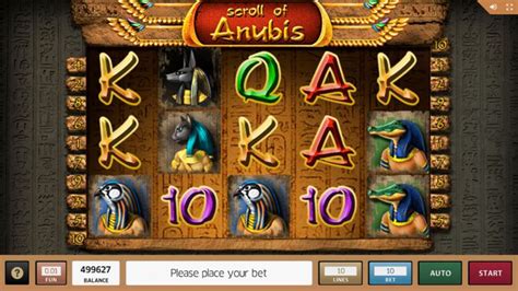 Jogue Scroll Of Anubis Online