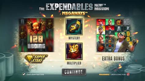 Jogue The Expendables New Mission Megaways Online
