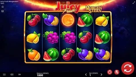 Juicy Fruits Morgenstern 888 Casino