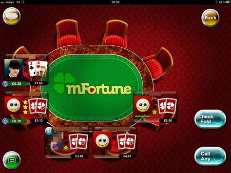 Mfortune Texas Holdem App