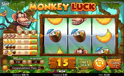 Monkey Luck Slot Gratis