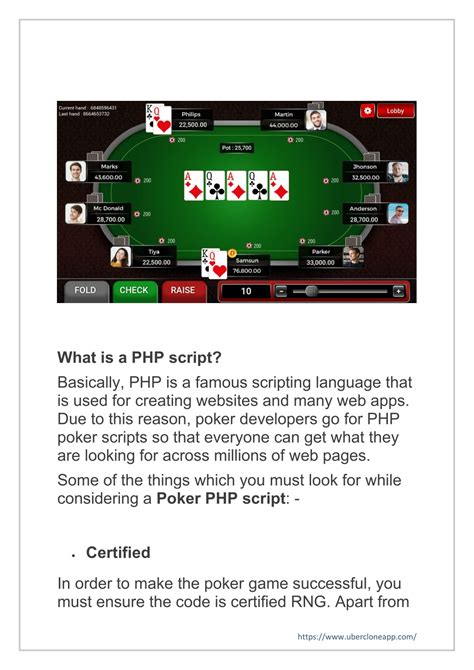 Php Poker Script Nulled