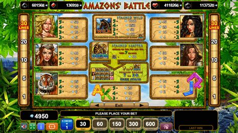 Play 50 Amazons Battle Slot