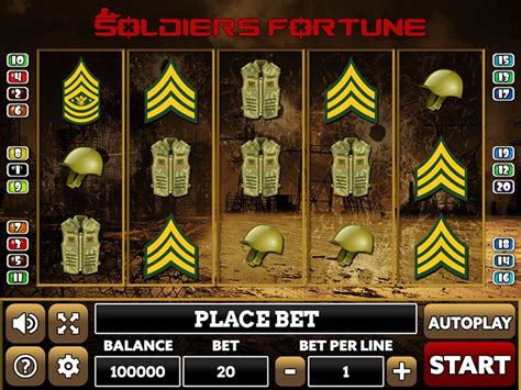 Play Soldiers Fortune Slot