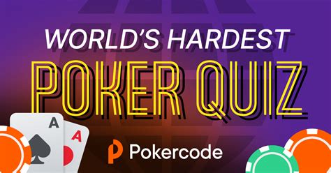 Poker Quiz