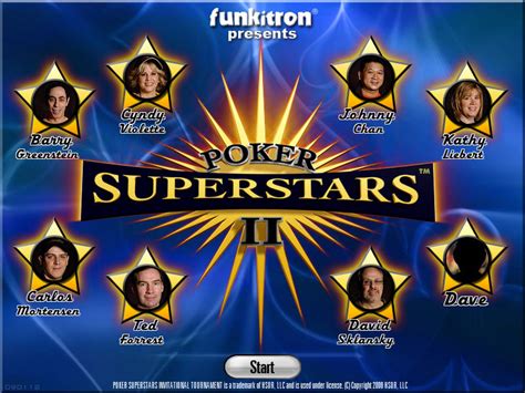 Poker Superstars 2 Online