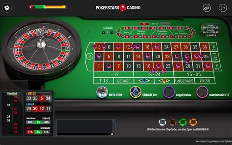 Roulette Evolution Pokerstars