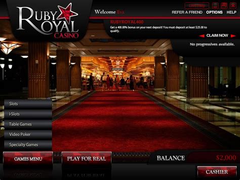 Ruby Royal Casino Revisao