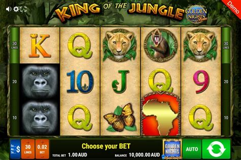 Slot King Of The Jungle Golden Nights Bonus