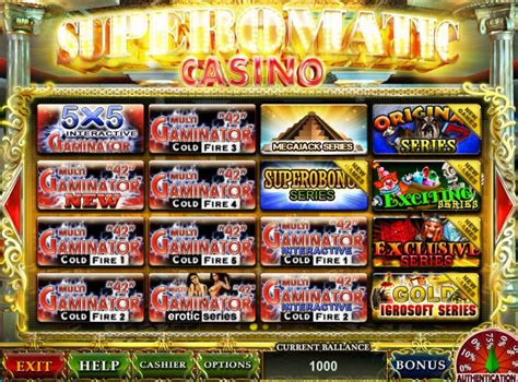Superomatic Casino Peru