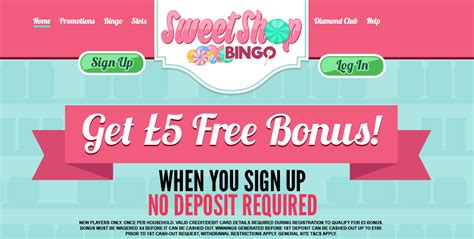 Sweet Shop Bingo Casino Login